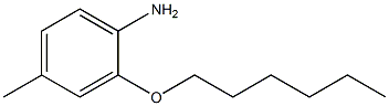 2-(hexyloxy)-4-methylaniline 구조식 이미지