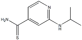 2-(isopropylamino)pyridine-4-carbothioamide 구조식 이미지