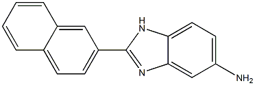 2-(naphthalen-2-yl)-1H-1,3-benzodiazol-5-amine Structure