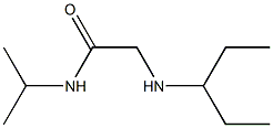 2-(pentan-3-ylamino)-N-(propan-2-yl)acetamide 구조식 이미지