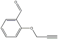 2-(prop-2-yn-1-yloxy)benzaldehyde 구조식 이미지