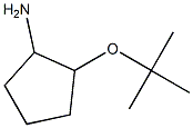 2-(tert-butoxy)cyclopentan-1-amine 구조식 이미지