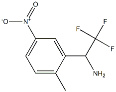2,2,2-trifluoro-1-(2-methyl-5-nitrophenyl)ethan-1-amine Structure