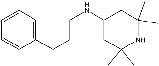 2,2,6,6-tetramethyl-N-(3-phenylpropyl)piperidin-4-amine Structure