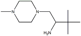 2,2-dimethyl-1-[(4-methylpiperazin-1-yl)methyl]propylamine Structure