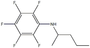 2,3,4,5,6-pentafluoro-N-(pentan-2-yl)aniline 구조식 이미지
