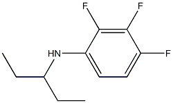 2,3,4-trifluoro-N-(pentan-3-yl)aniline Structure