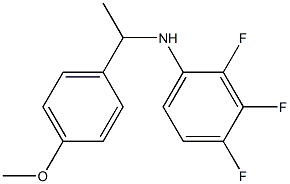 2,3,4-trifluoro-N-[1-(4-methoxyphenyl)ethyl]aniline Structure