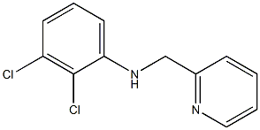 2,3-dichloro-N-(pyridin-2-ylmethyl)aniline Structure