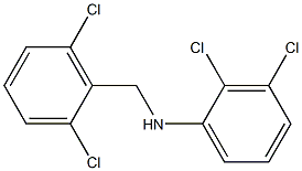 2,3-dichloro-N-[(2,6-dichlorophenyl)methyl]aniline 구조식 이미지