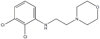 2,3-dichloro-N-[2-(morpholin-4-yl)ethyl]aniline Structure