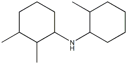 2,3-dimethyl-N-(2-methylcyclohexyl)cyclohexan-1-amine Structure