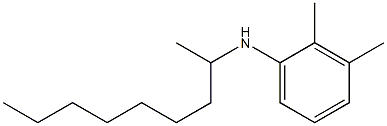 2,3-dimethyl-N-(nonan-2-yl)aniline Structure