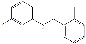 2,3-dimethyl-N-[(2-methylphenyl)methyl]aniline 구조식 이미지