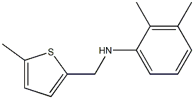 2,3-dimethyl-N-[(5-methylthiophen-2-yl)methyl]aniline Structure