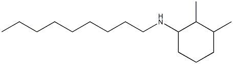 2,3-dimethyl-N-nonylcyclohexan-1-amine Structure