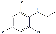 2,4,6-tribromo-N-ethylaniline 구조식 이미지