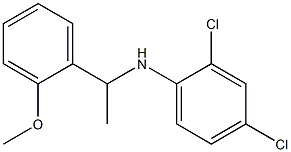 2,4-dichloro-N-[1-(2-methoxyphenyl)ethyl]aniline 구조식 이미지