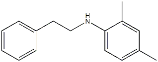 2,4-dimethyl-N-(2-phenylethyl)aniline 구조식 이미지