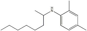 2,4-dimethyl-N-(octan-2-yl)aniline 구조식 이미지