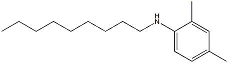 2,4-dimethyl-N-nonylaniline Structure