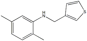 2,5-dimethyl-N-(thiophen-3-ylmethyl)aniline 구조식 이미지
