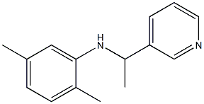 2,5-dimethyl-N-[1-(pyridin-3-yl)ethyl]aniline Structure