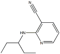 2-[(1-ethylpropyl)amino]nicotinonitrile Structure