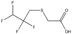 2-[(2,2,3,3-tetrafluoropropyl)sulfanyl]acetic acid 구조식 이미지
