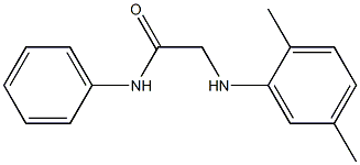 2-[(2,5-dimethylphenyl)amino]-N-phenylacetamide Structure