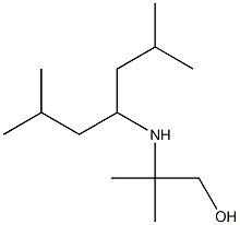 2-[(2,6-dimethylheptan-4-yl)amino]-2-methylpropan-1-ol 구조식 이미지