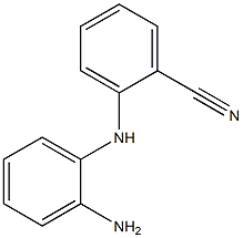 2-[(2-aminophenyl)amino]benzonitrile 구조식 이미지