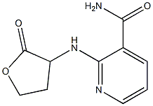 2-[(2-oxooxolan-3-yl)amino]pyridine-3-carboxamide 구조식 이미지