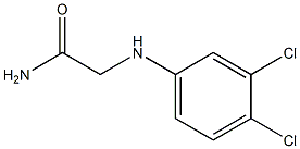 2-[(3,4-dichlorophenyl)amino]acetamide Structure