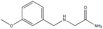 2-[(3-methoxybenzyl)amino]acetamide 구조식 이미지
