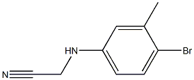2-[(4-bromo-3-methylphenyl)amino]acetonitrile 구조식 이미지