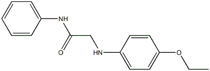 2-[(4-ethoxyphenyl)amino]-N-phenylacetamide 구조식 이미지