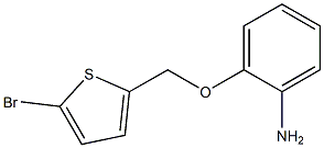 2-[(5-bromothien-2-yl)methoxy]aniline 구조식 이미지
