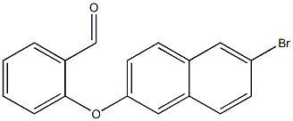 2-[(6-bromonaphthalen-2-yl)oxy]benzaldehyde 구조식 이미지