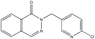 2-[(6-chloropyridin-3-yl)methyl]-1,2-dihydrophthalazin-1-one Structure