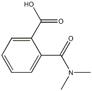 2-[(dimethylamino)carbonyl]benzoic acid 구조식 이미지