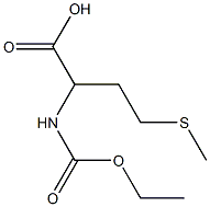 2-[(ethoxycarbonyl)amino]-4-(methylsulfanyl)butanoic acid 구조식 이미지