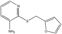 2-[(furan-2-ylmethyl)sulfanyl]pyridin-3-amine Structure