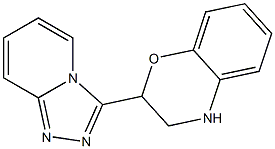 2-[1,2,4]triazolo[4,3-a]pyridin-3-yl-3,4-dihydro-2H-1,4-benzoxazine 구조식 이미지