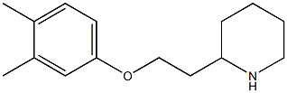 2-[2-(3,4-dimethylphenoxy)ethyl]piperidine 구조식 이미지