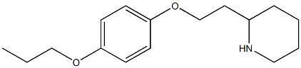 2-[2-(4-propoxyphenoxy)ethyl]piperidine 구조식 이미지