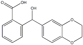 2-[2,3-dihydro-1,4-benzodioxin-6-yl(hydroxy)methyl]benzoic acid Structure
