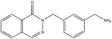 2-[3-(aminomethyl)benzyl]phthalazin-1(2H)-one 구조식 이미지