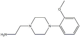 2-[4-(2-methoxyphenyl)piperazin-1-yl]ethanamine Structure