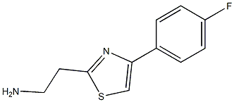 2-[4-(4-fluorophenyl)-1,3-thiazol-2-yl]ethanamine Structure